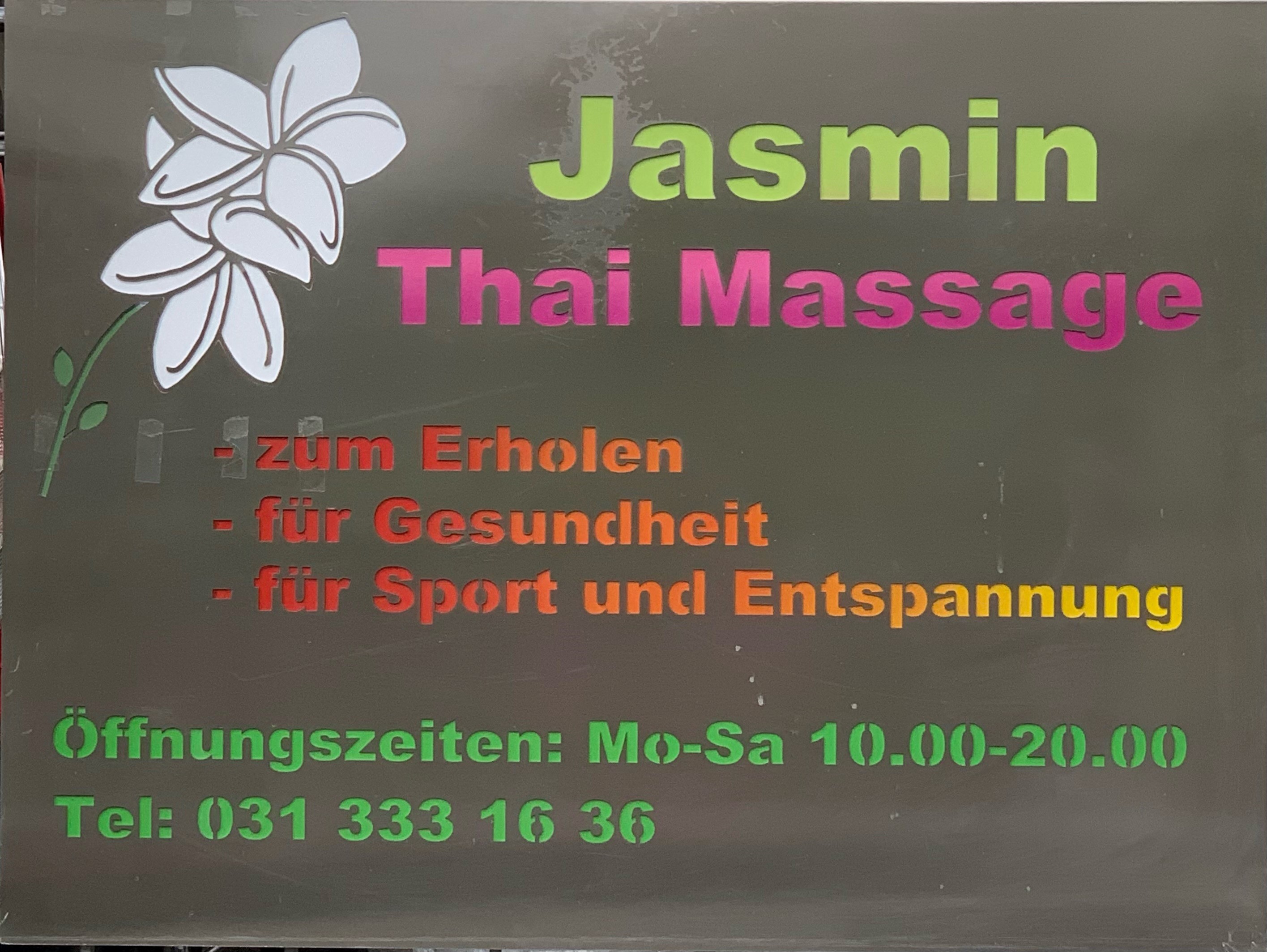 Thai Massage jasmin ThaiMassage in Bern local.ch